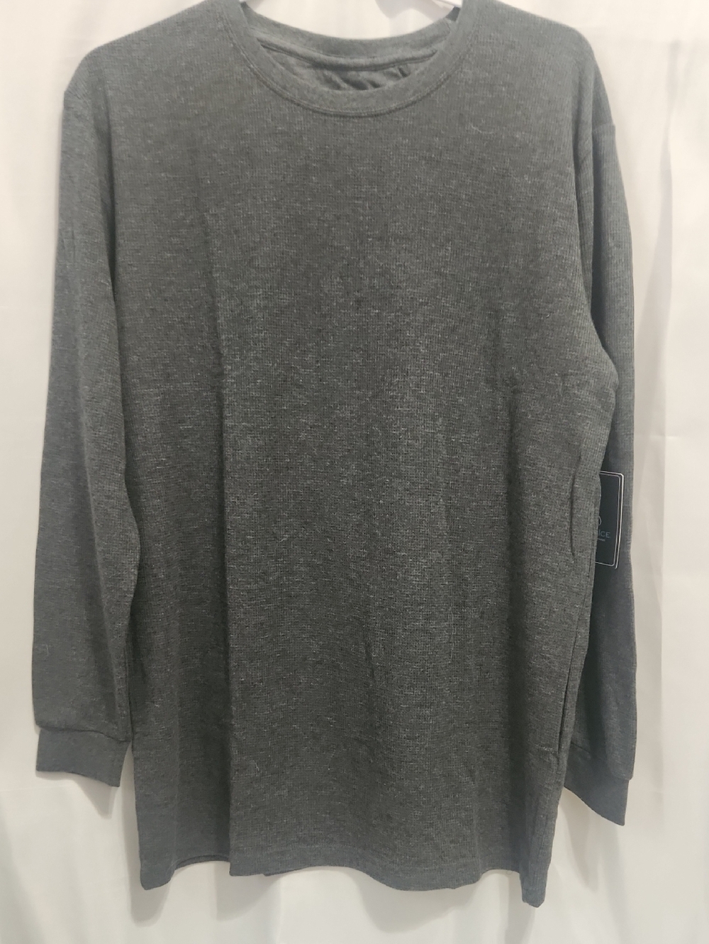 Men's Long Sleeve Crew Neck Shirt - Gray